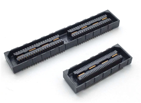 0.8mm40-60P 高速板對(duì)板連接器公座